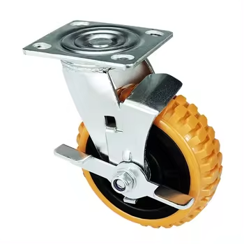 orange caster wheels suppliers