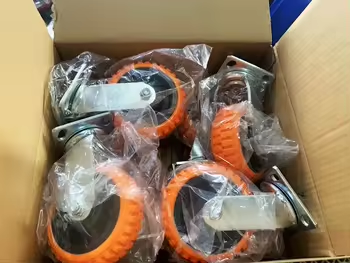 orange caster wheels manufacturers