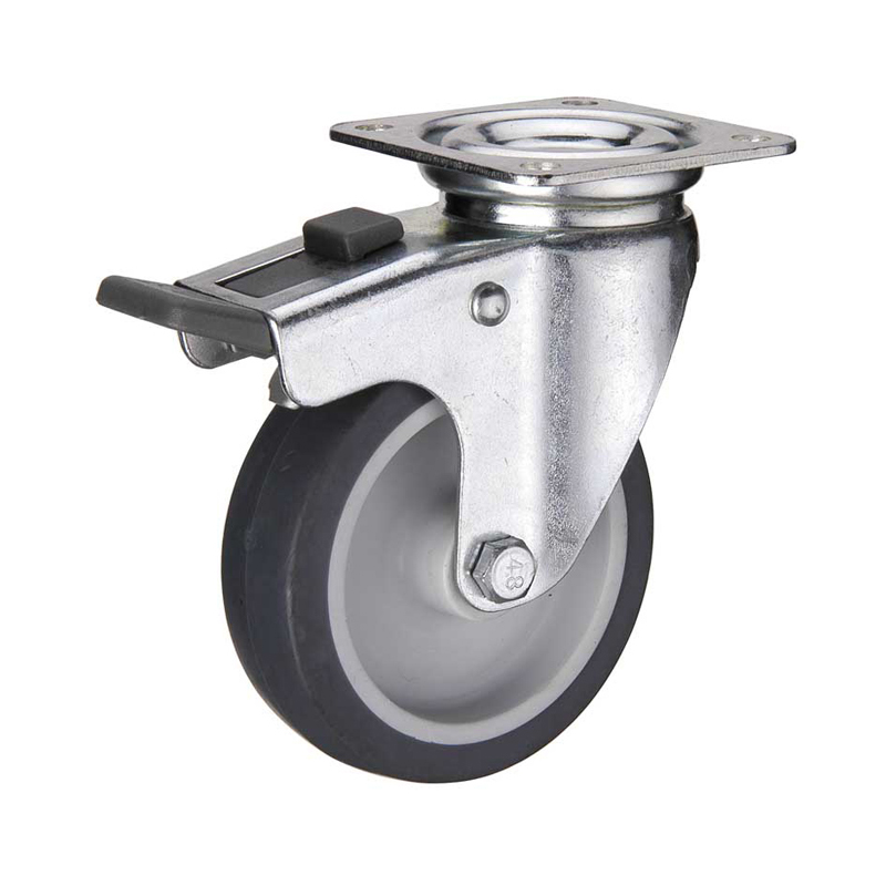 caster swivel brake lock