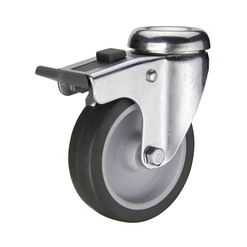 caster swivel brake lock