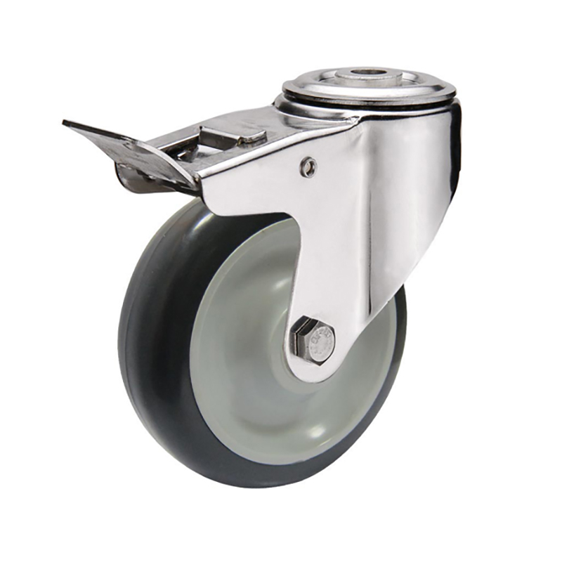 Stainless Steel Casters With Brake