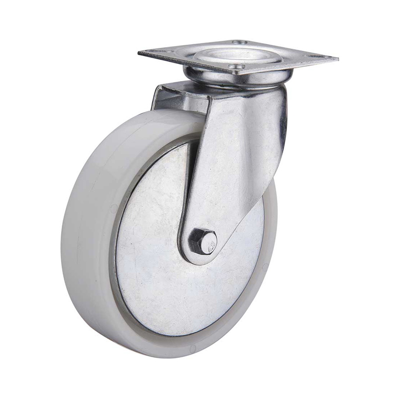 kingpinless swivel plate caster