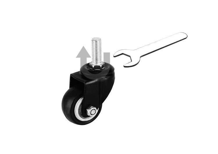 threaded stem casters