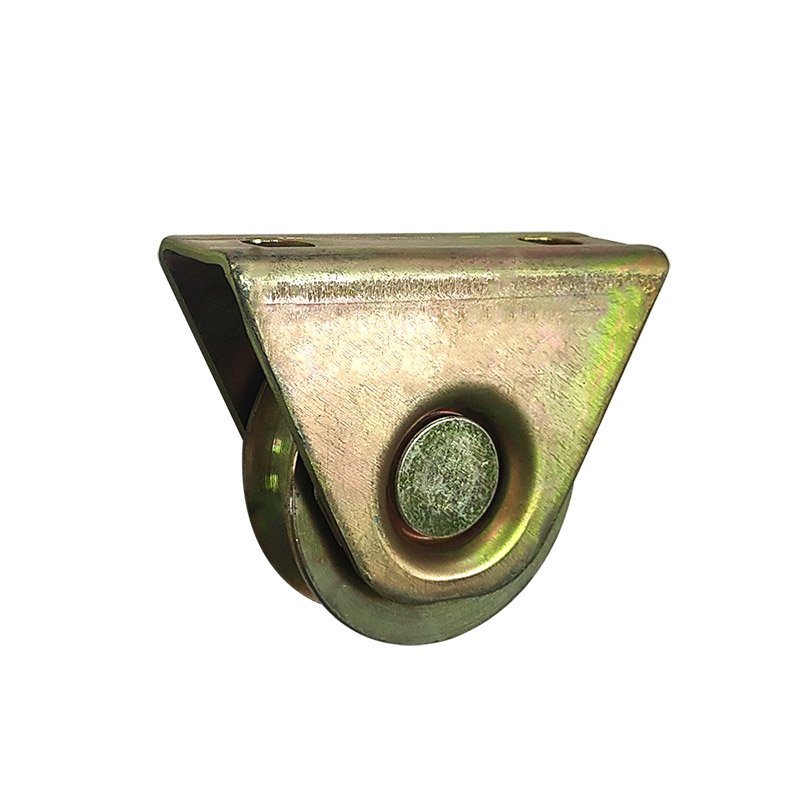 VIKKSAER 4PCS 2" U Groove Caster Wheels - 660 Lbs Capacity, For Inverted Tracks, Sliding Gates, Industrial Equipment