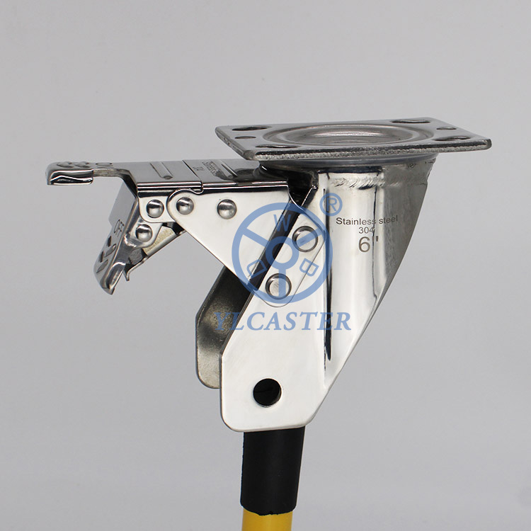 Zinc Plated Caster Wheel Forks