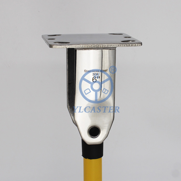 Zinc Plated Caster Wheel Forks