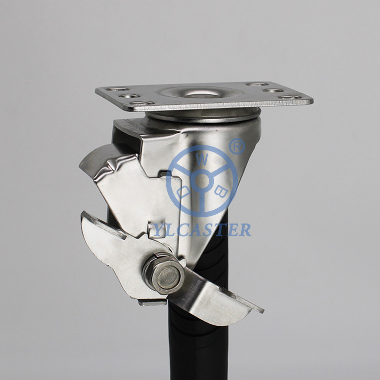 Zinc Plated Caster Wheel Forks