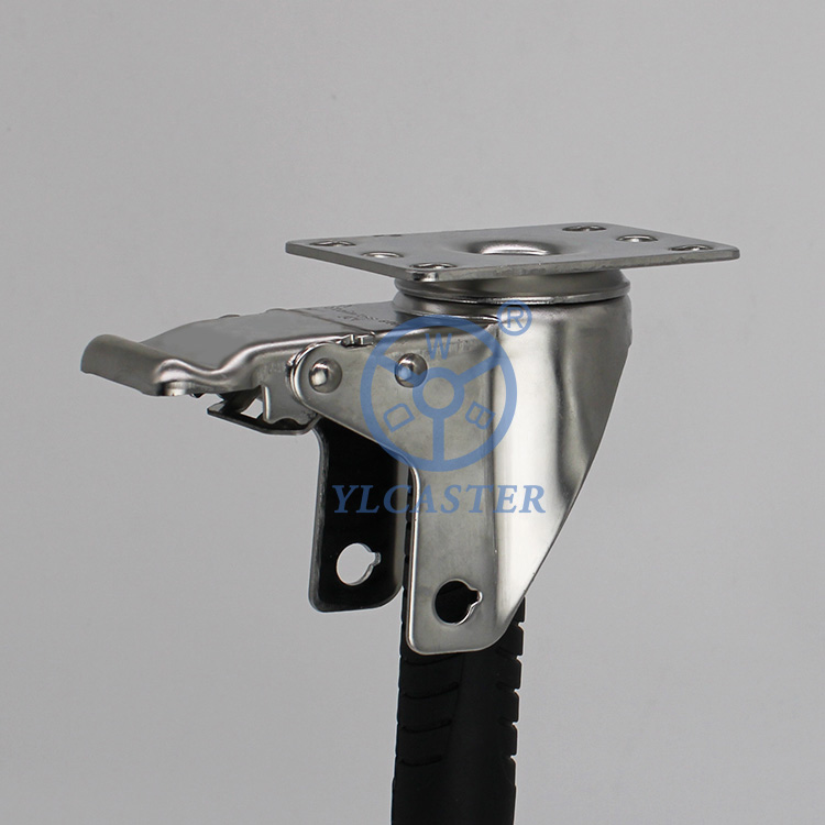 Zinc Plated Caster Wheel Forks