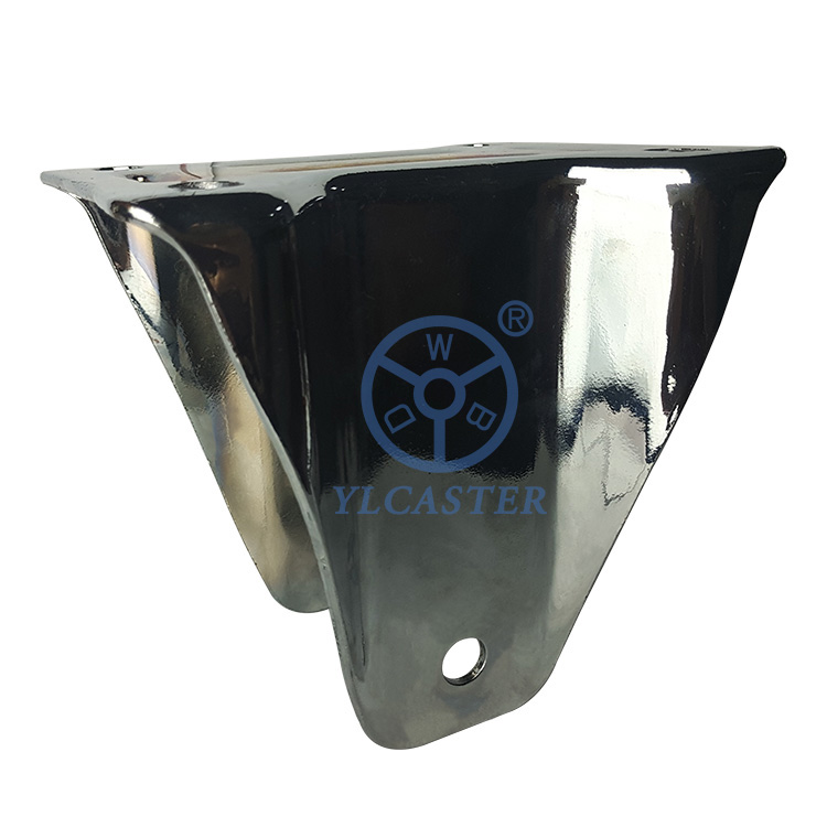 Zinc Plated Caster Wheel Forks