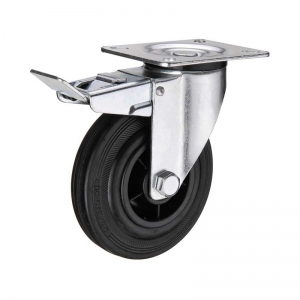 Industrial Caster Wheels Black