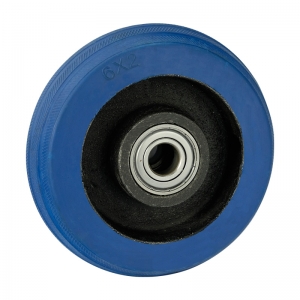 Blue Elastic Rubber Wheels