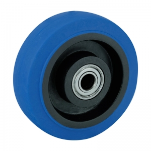 Blue Elastic Rubber Wheels