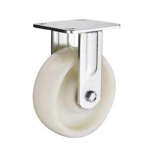 nylon rigid/fixed caster wheel