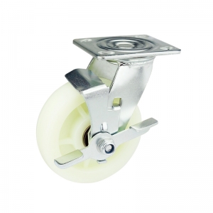 PP Caster Wheel With Side Brake