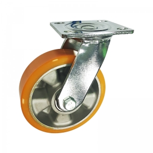 High Load Aluminum Core Polyurethane Swivel Caster Wheel