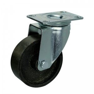 Heavy Duty Cast Iron Swivel Casters - 3" Or 3.5" Industrial Wheels, 440lbs Capacity Each (2/4/8 Pack)