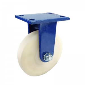 Nylon rigid caster wheel