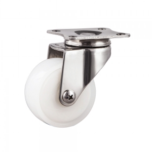 Stainless steel nylon swivel caster