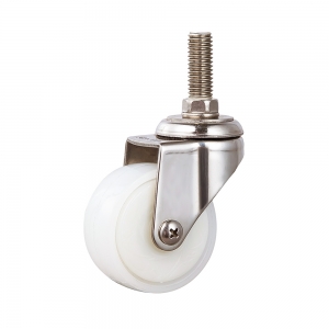 Light duty stainless swivel caster