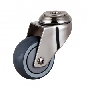 Medium duty stainless swivel caster