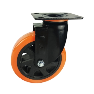 Medium-heavy duty pu swivel caster