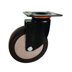 Medium-heavy duty tpr swivel caster