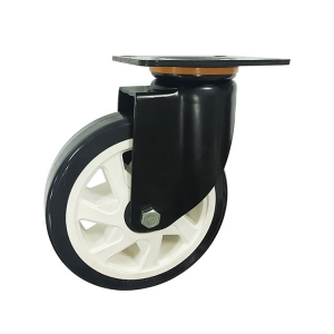 Medium-heavy duty pu swivel caster