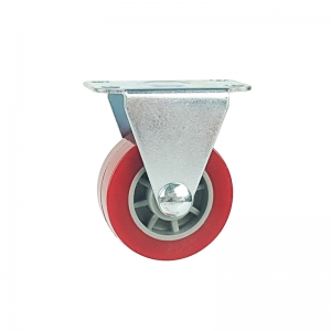 Light duty rigid pu caster wheel