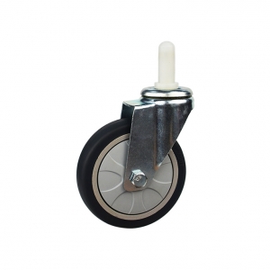 expanding stem swivel caster wheel