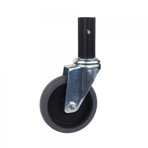 silent square stem swivel caster wheel