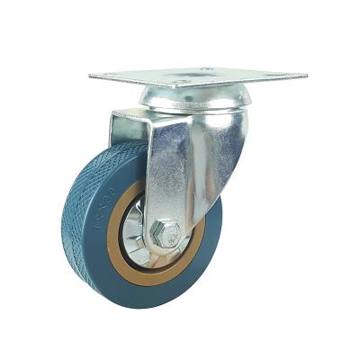 3 inch swivel gray pvc light duty casters