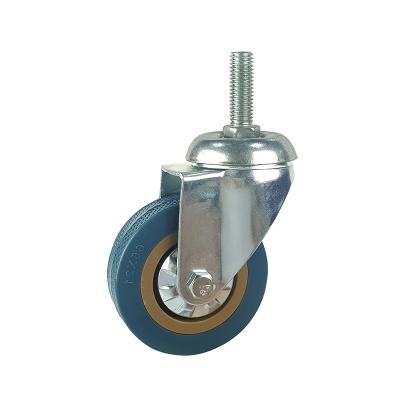 2.5 inch swivel threaded stem light duty casters