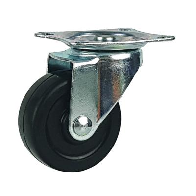 2 inch rubber wheel light duty