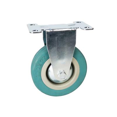 4 inch threaded stem grey caster wheels