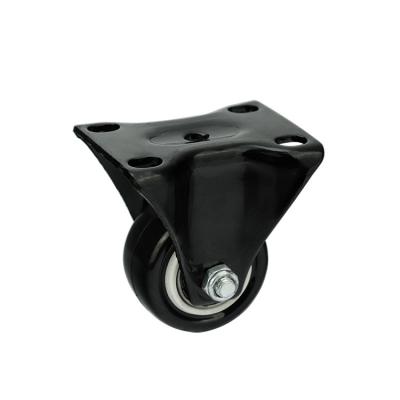 Light duty PVC rigid caster wheel