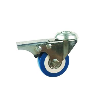 Light Duty Bolt Hole Casters Industrial Caster Wheels With Brakes