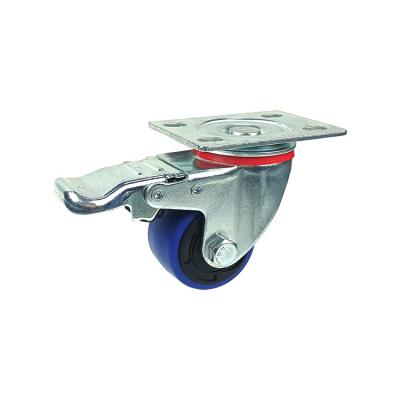 Light duty TPR swivel locking casters