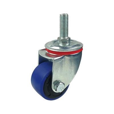 Light duty TPR threaded stem casters