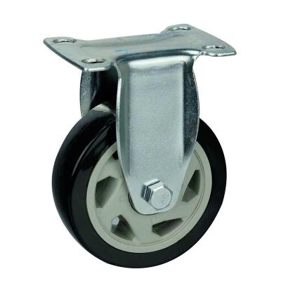 Rigid Black Casters Industrial