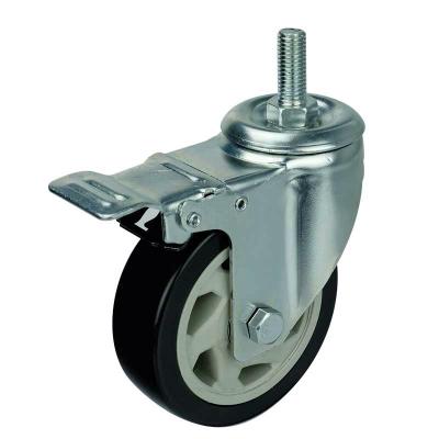 Locable Black Casters