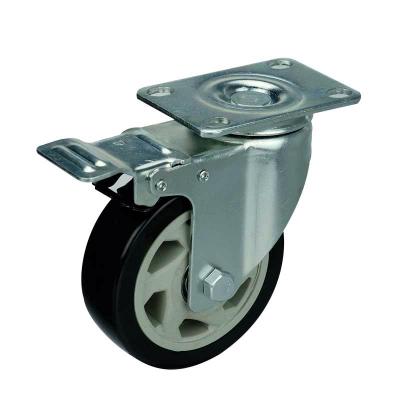 Industrial black casters