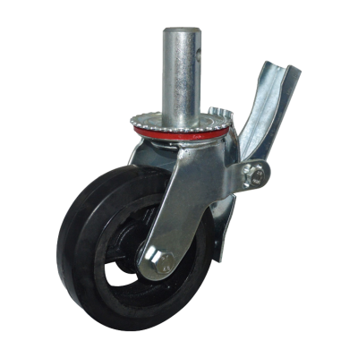 Heavy duty scaffolding casters