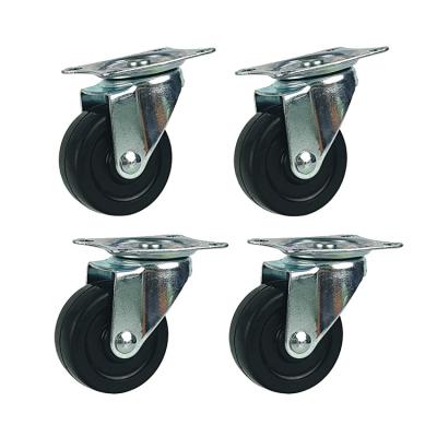 3 swivel caster with brake