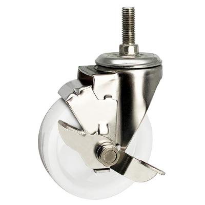 5inch stainless steel nylon casters