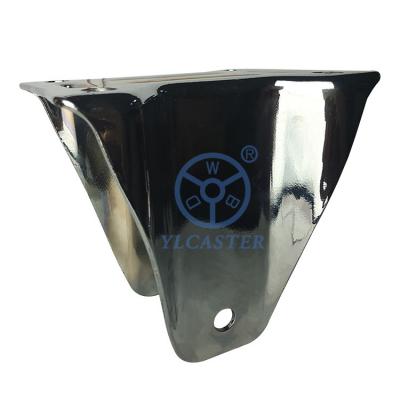 160mm Rigid Plate European Caster Fork