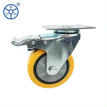 3 stainless steel pu caster