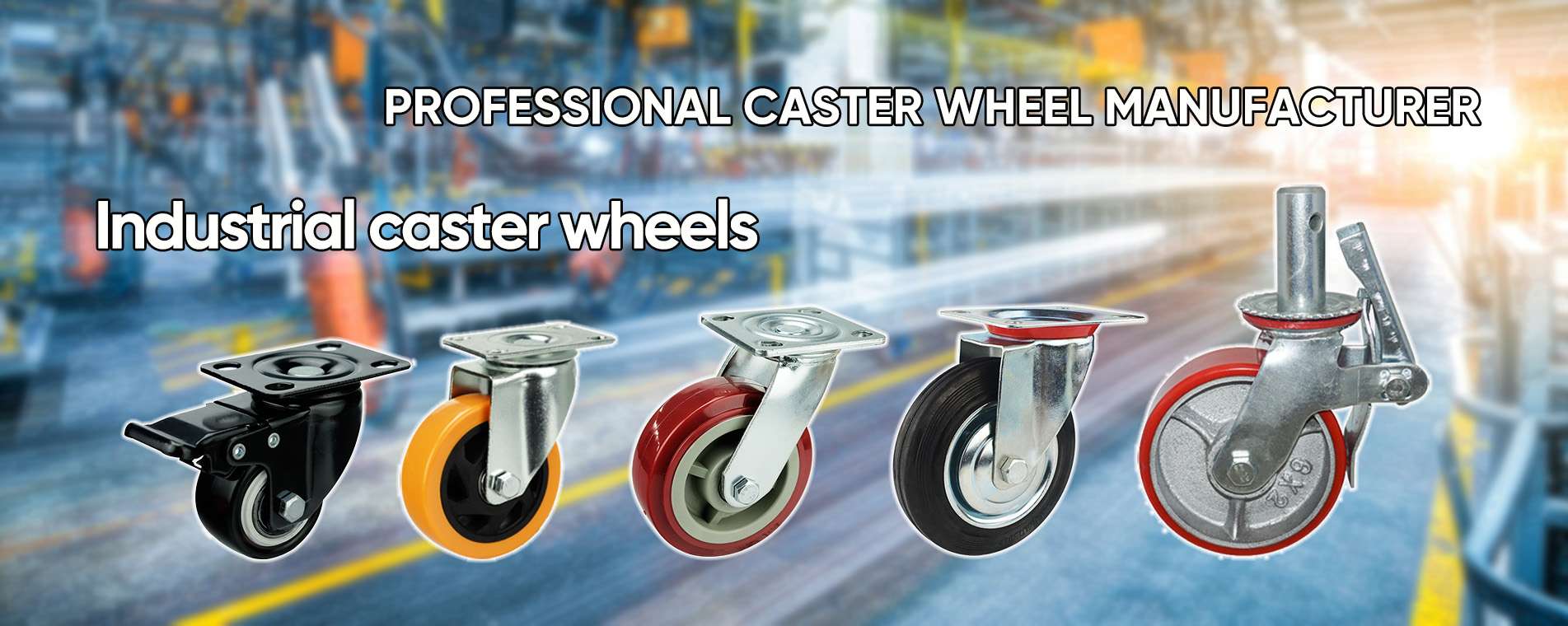 Manufacturing master of industrial casters