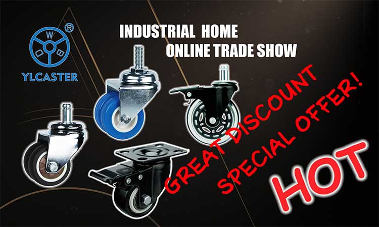 Online trade show and discounts