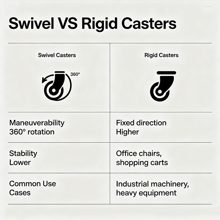 Stainless Steel Casters: The Top Choice for Hygienic and Corrosion-Resistant Environments