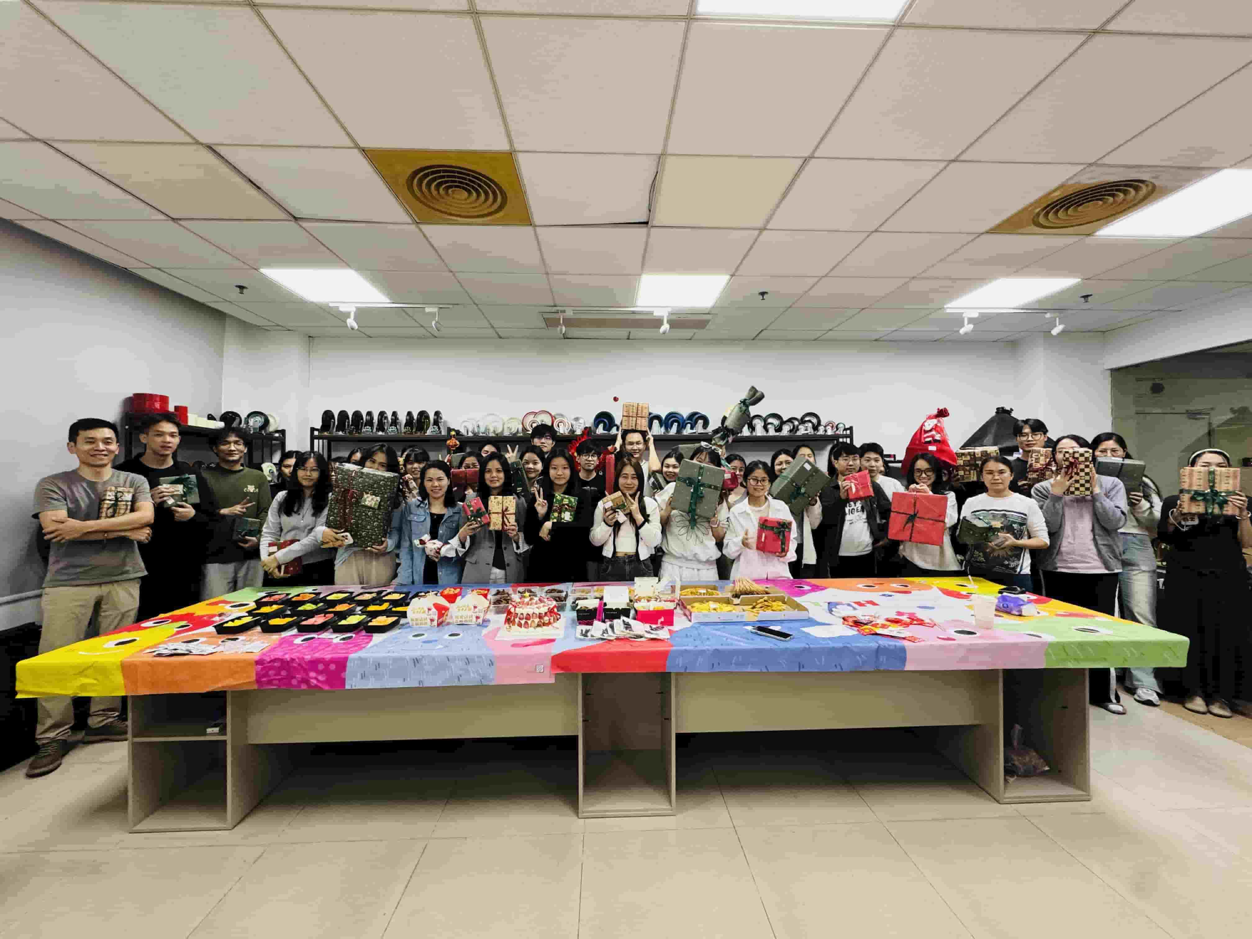 Celebrating Christmas at WBD Caster